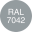 серый RAL 7042